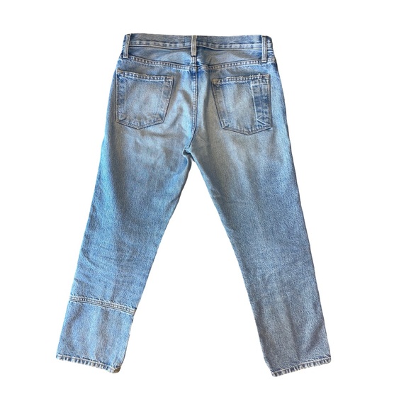 Current/Elliott light wash patchwork jeans - Picture 7 of 11